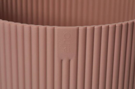 Plastový obal na květináč elho VIBES FOLD, průměr 9 cm, růžový-18401