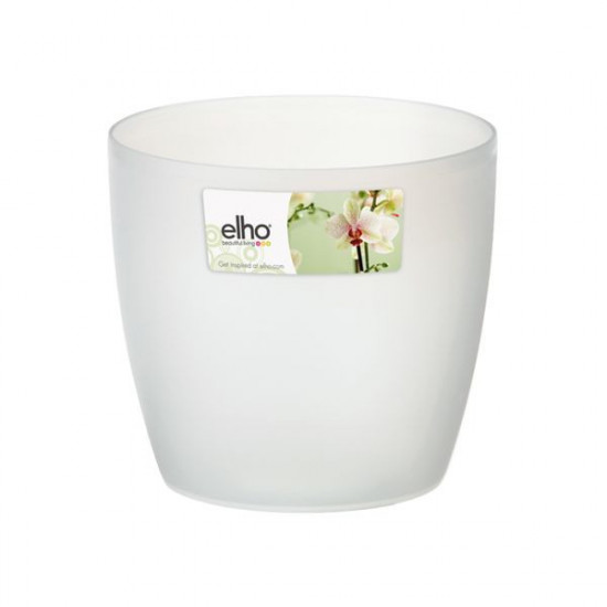 Plastový obal na květináč pro orchidej elho BRUSSELS, průměr 12.5 cm, transparentní mat