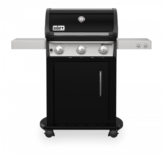 Plynový gril Weber SPIRIT E - 315 GBS, 3 hořáky, černý