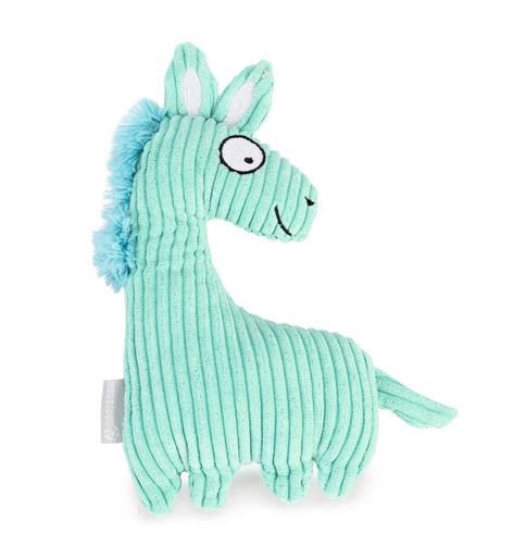 Plyšová hračka pro psy, kůň Joli, modrá, 23 cm
