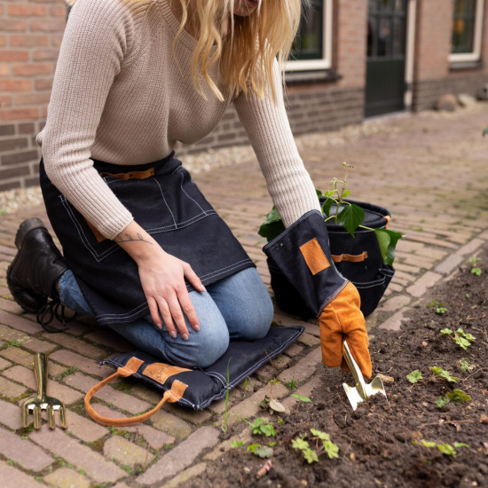 Podložka pod kolena, Esschert Design DENIM, tmavě modrá-12737