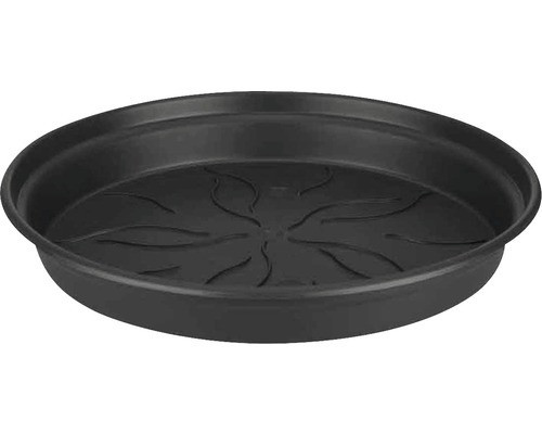 Podmiska pod květináč elho GREEN BASICS, průměr 22 cm, černá