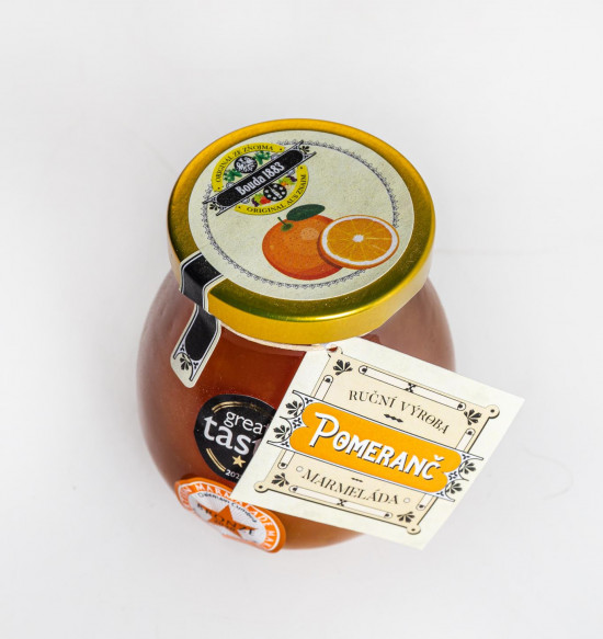 Pomerančová marmeláda, Bouda 1883, 280 g-23223