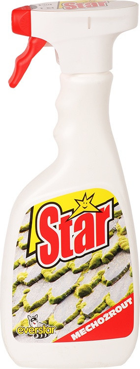 Postřikový likvidátor mechu, Star MECHOŽROUT, balení 500 ml