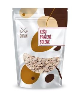 Pražené ořechy, Šufan Kešu solené, sáček, 200 g