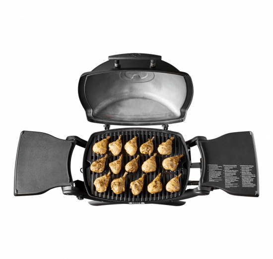 Přenosný plynový gril Weber Q 1200, černý-6925