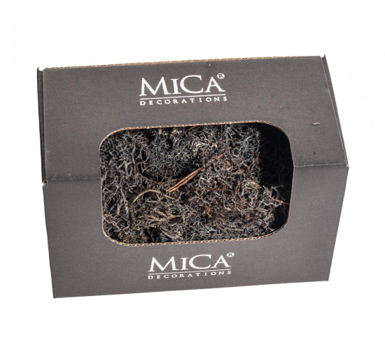 Preparovaný lišejník, Mica, 50 g, černá-20196