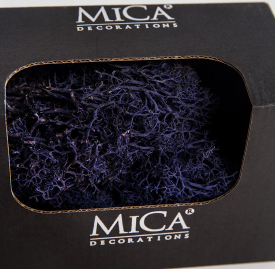 Preparovaný lišejník, Mica, 50 g, tmavě fialový-20199