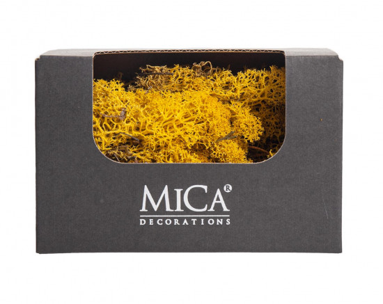 Preparovaný lišejník, Mica, 50 g, žlutá