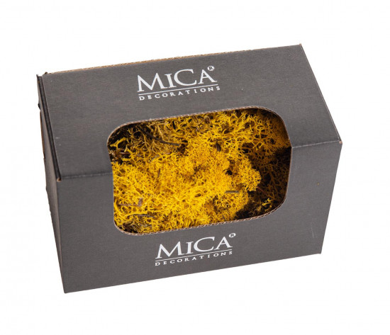 Preparovaný lišejník, Mica, 50 g, žlutá-20193