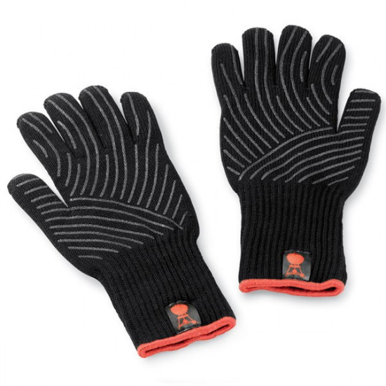Prstové rukavice na grilování Weber, velikost L/XL, černé-18148