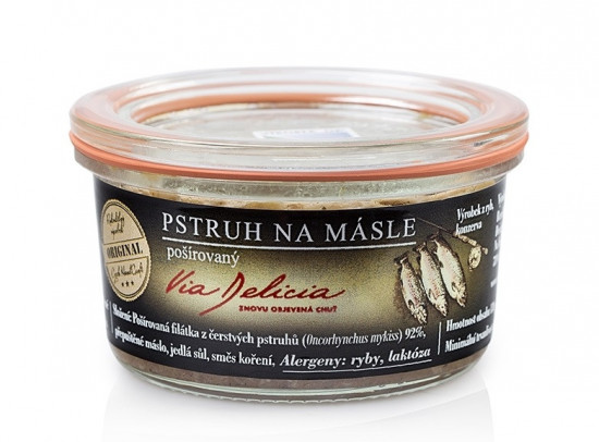 Pstruh na másle, pošírovaný, Via Delicia, bez lepku, 130 g-5339