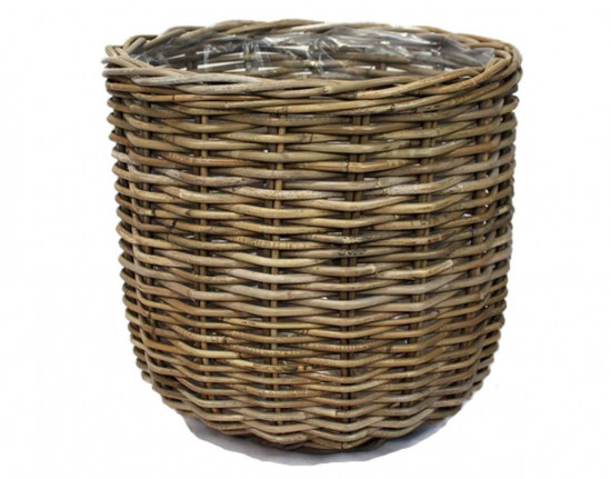 Ratanový obal na květináč, průměr 43 cm