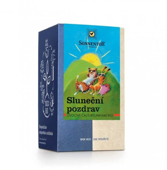 Sada BIO čajů, Sonnentor Pro radost, dárková kazeta, 4 ks-26766