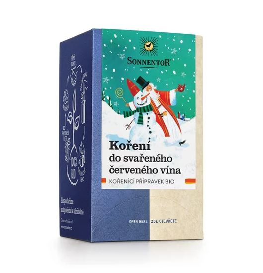 Sada BIO čajů, Sonnentor Zimní pohoda, dárková kazeta, 4 ks-26626