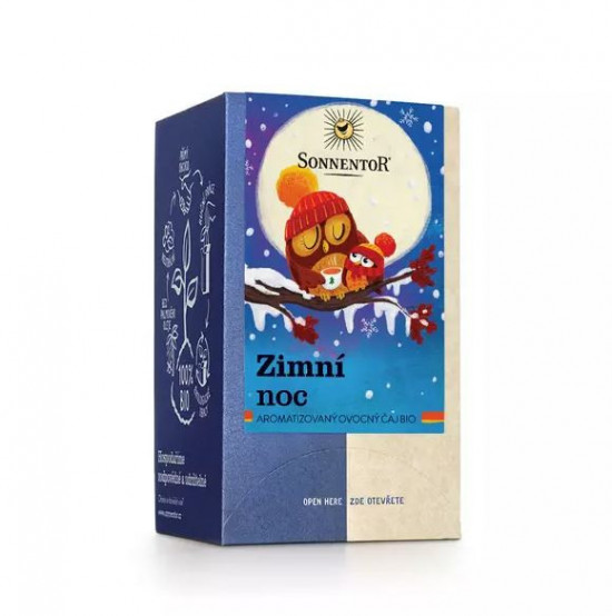 Sada BIO čajů, Sonnentor Zimní pohoda, dárková kazeta, 4 ks-26627