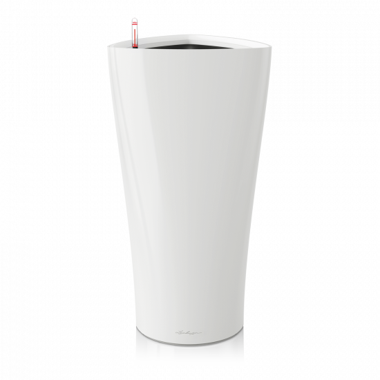 Samozavlažovací květináč Lechuza DELTA 30, komplet set, bílý