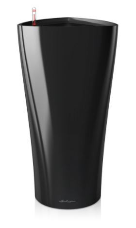 Samozavlažovací květináč Lechuza DELTA 30, komplet set, černý