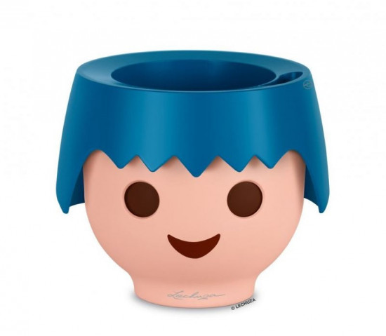 Samozavlažovací květináč Lechuza OJO 21, komplet set, tmavě modrý