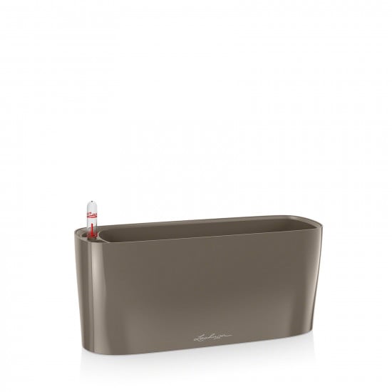 Samozavlažovací truhlík Lechuza DELTA 10, komplet set, taupe