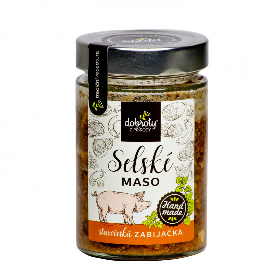 Selské maso, Dobroty z přírody Staročeská zabijačka, 250 g
