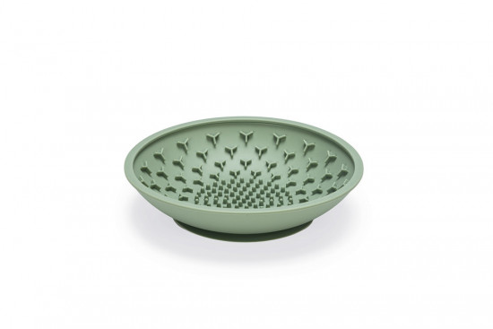 Silikonová miska proti hltání, zelená, průměr 19 cm-28715