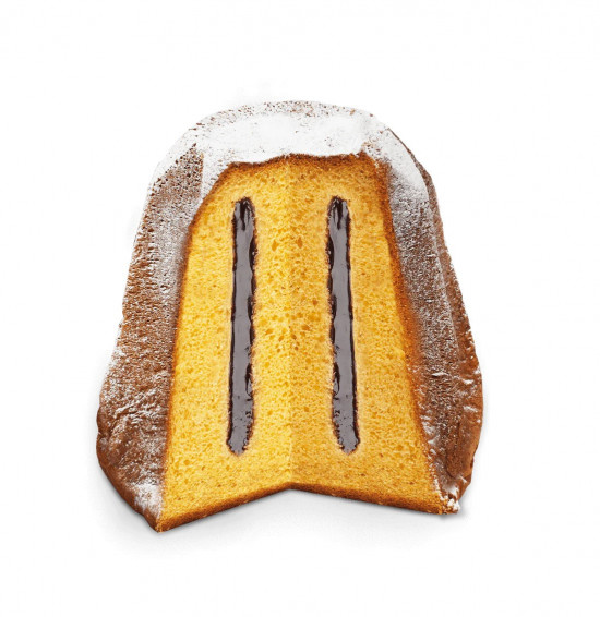 Sladký chléb s krémem z hořké čokolády Pandoro Cioccolato, dárkové balení, 1 kg-29297