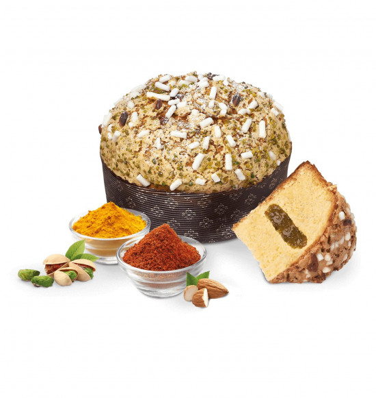 Sladký chléb s pistáciovým krémem Veneziana Pistachio, dárkové balení, 600 g-29325