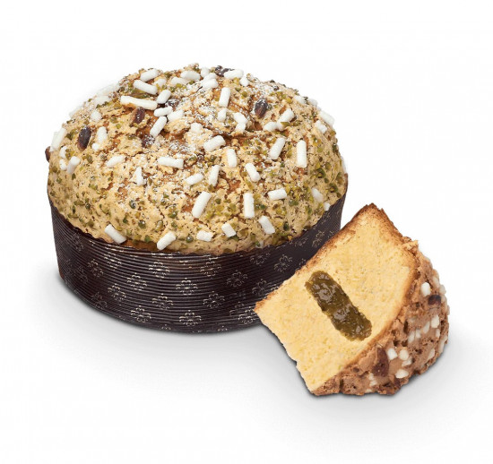 Sladký chléb s pistáciovým krémem Veneziana Pistachio, dárkové balení, 600 g-29326