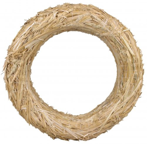 Slaměný korpus na věnec, tvar kruh, průměr 20 cm