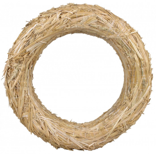 Slaměný korpus na věnec, tvar kruh, průměr 30 cm