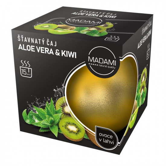 Šťavnatý čaj Aloe vera & Kiwi, 520 ml