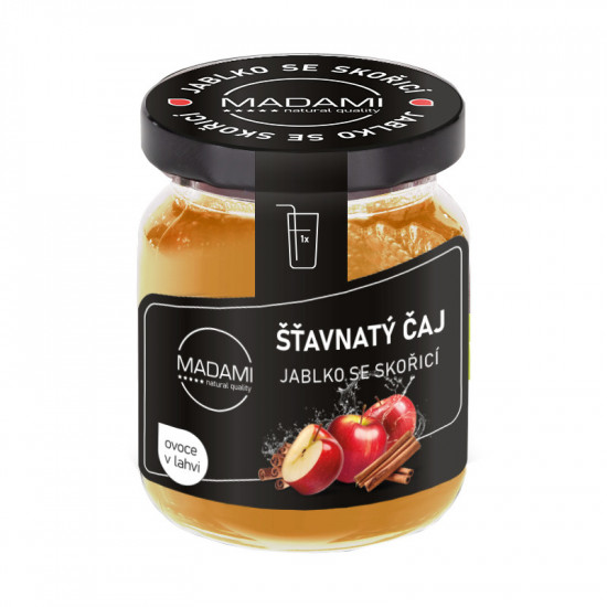 Šťavnatý čaj Jablko se skořicí, 55 ml