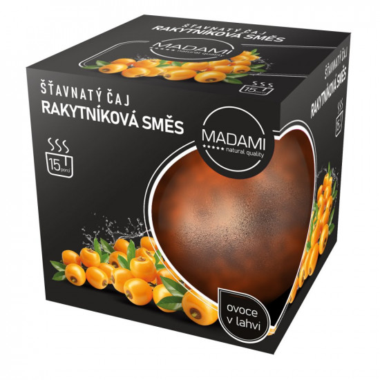 Šťavnatý čaj Rakytníková směs, 520 ml