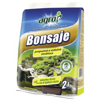 Substrát Agro pro BONSAJE, balení 2 l