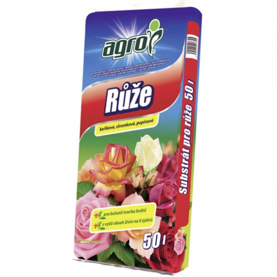 Substrát Agro pro RŮŽE, balení 50 l