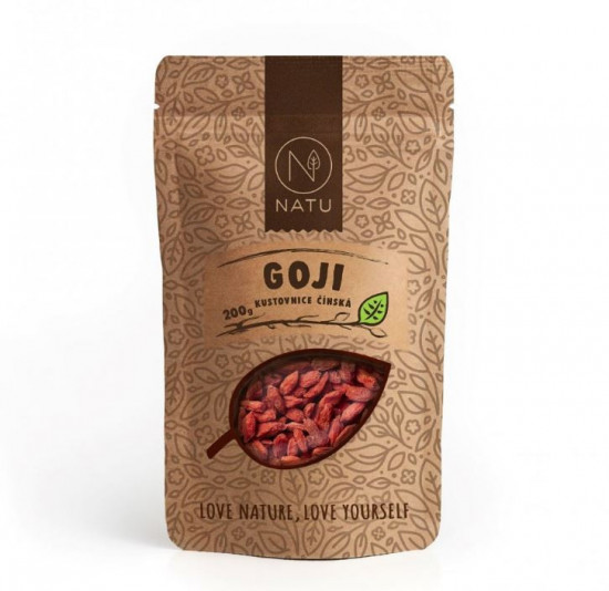 Sušená kustovnice čínská - Goji, NATU, 200 g
