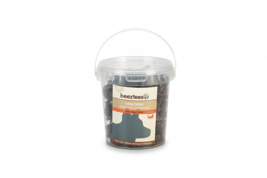 Sušené hovězí plíce pro psy v kyblíku, 150 g