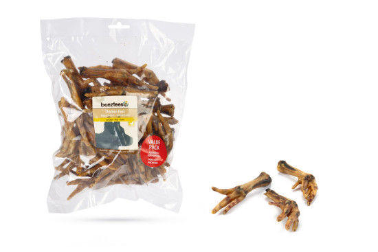 Sušené kuřecí pařátky pro psy, 500 g-29533