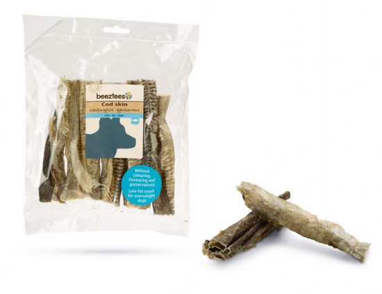 Sušené tresčí kůže pro psy, 50 g-28173