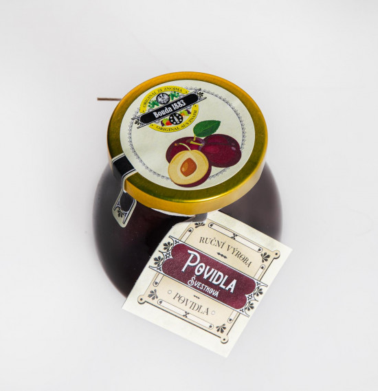 Švestková povidla, Bouda 1883, 280 g-23233