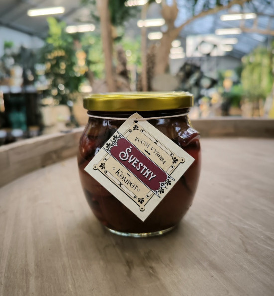 Švestkový kompot, Bouda 1883, 330 g-26659