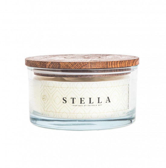 Svíčka Asteria Candles Stella, hoření až 55 hod