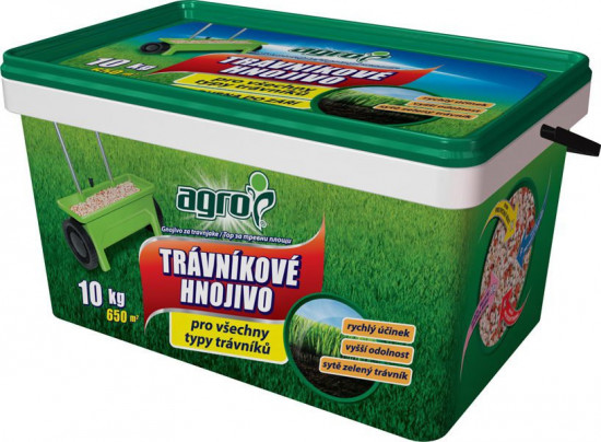Trávníkové hnojivo Agro, balení 10 kg