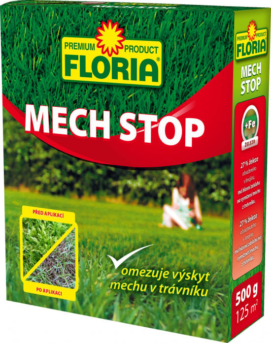 Trávníkové hnojivo Foria STOP MECHU, balení 0.5 kg