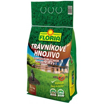 Trávníkové hnojivo proti krtkům, Foria, balení 2.5 kg