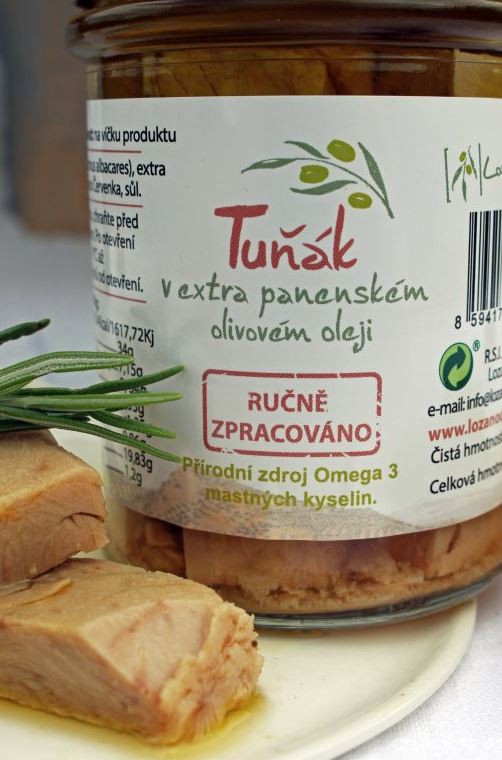 Tuňák v olivovém oleji, filety, Lozano Červenka, 200 g-17028