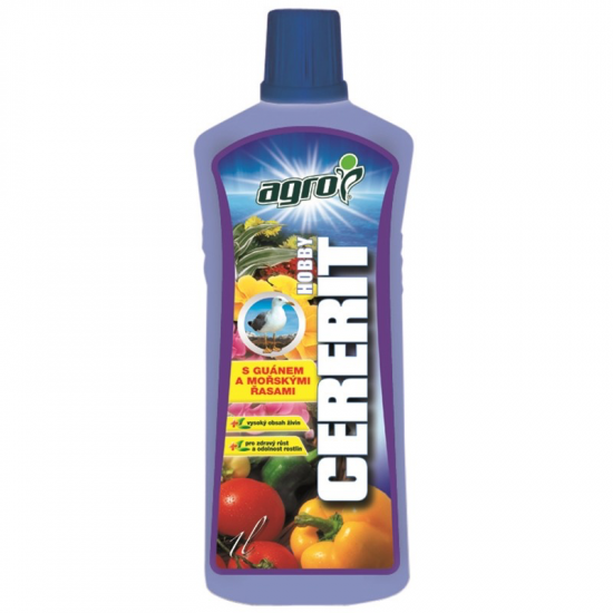 Univerzální hnojivo s guánem, Agro CERERIT HOBBY, balení 1 l