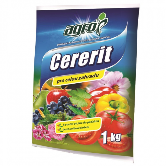 Univerzální zahradnické hnojivo Agro CERERIT, balení 1 kg-3129