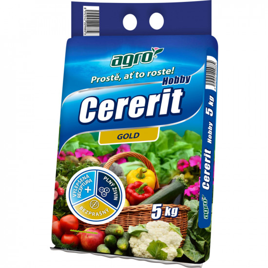 Univerzální zahradnické hnojivo Agro CERERIT hobby gold, balení 5 kg